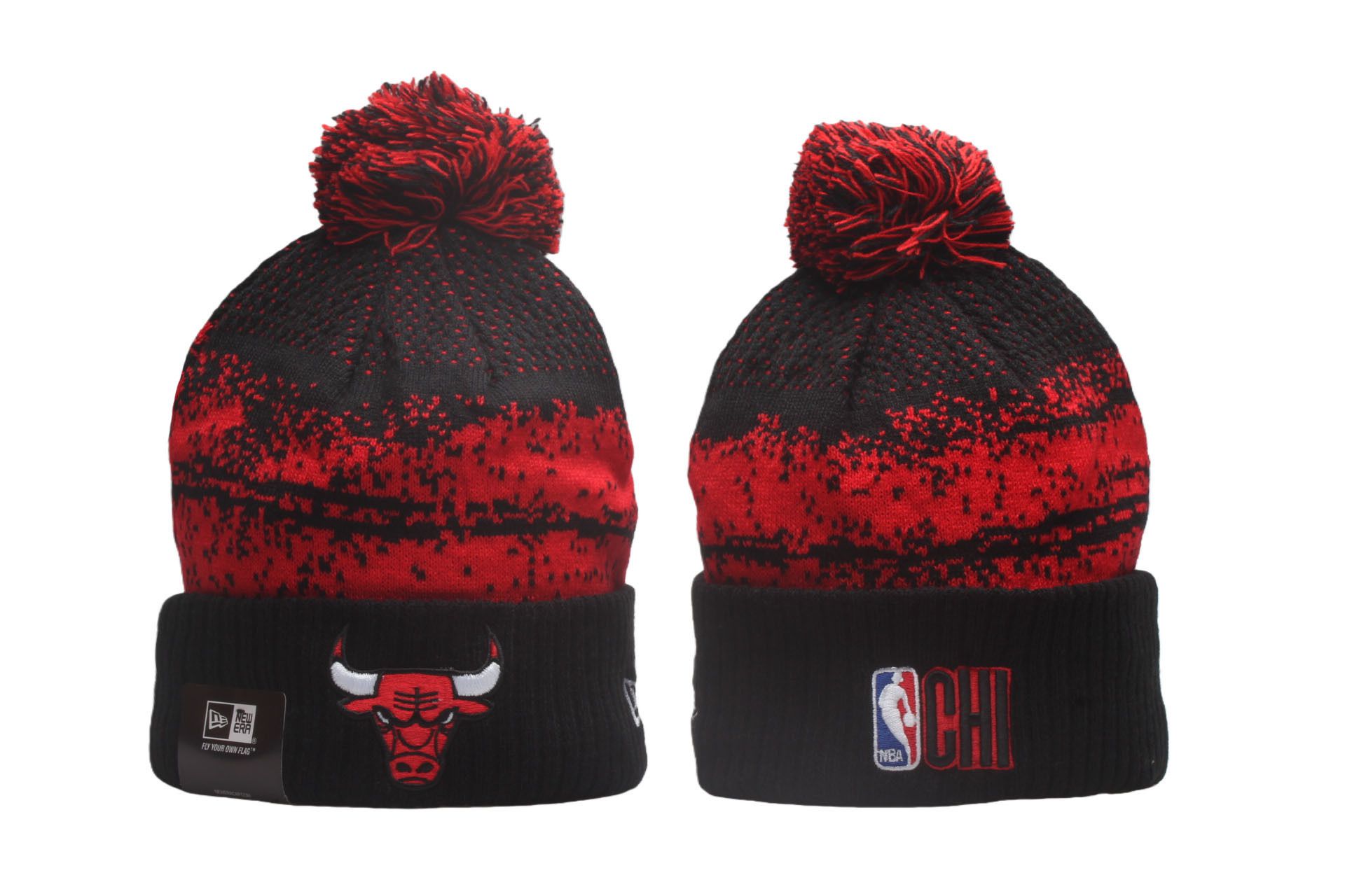 2025 NBA Chicago Bulls Hat beanie style 01->nfl hats->Sports Caps